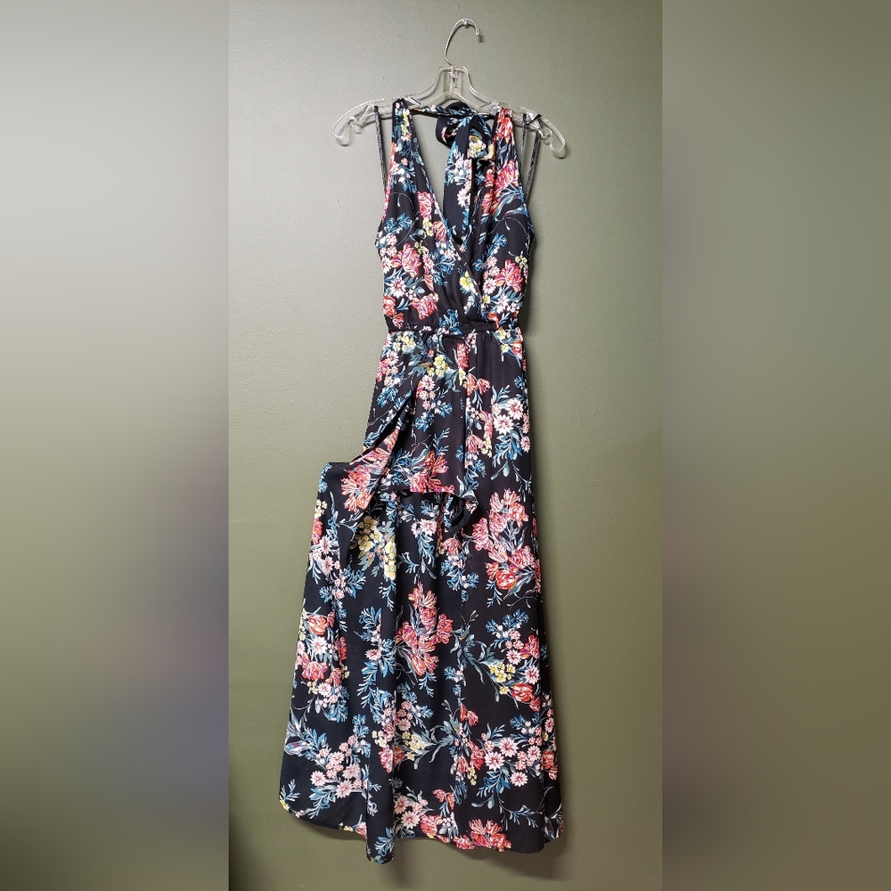 Floral Maxi Romper Dress – Timeless & Chic